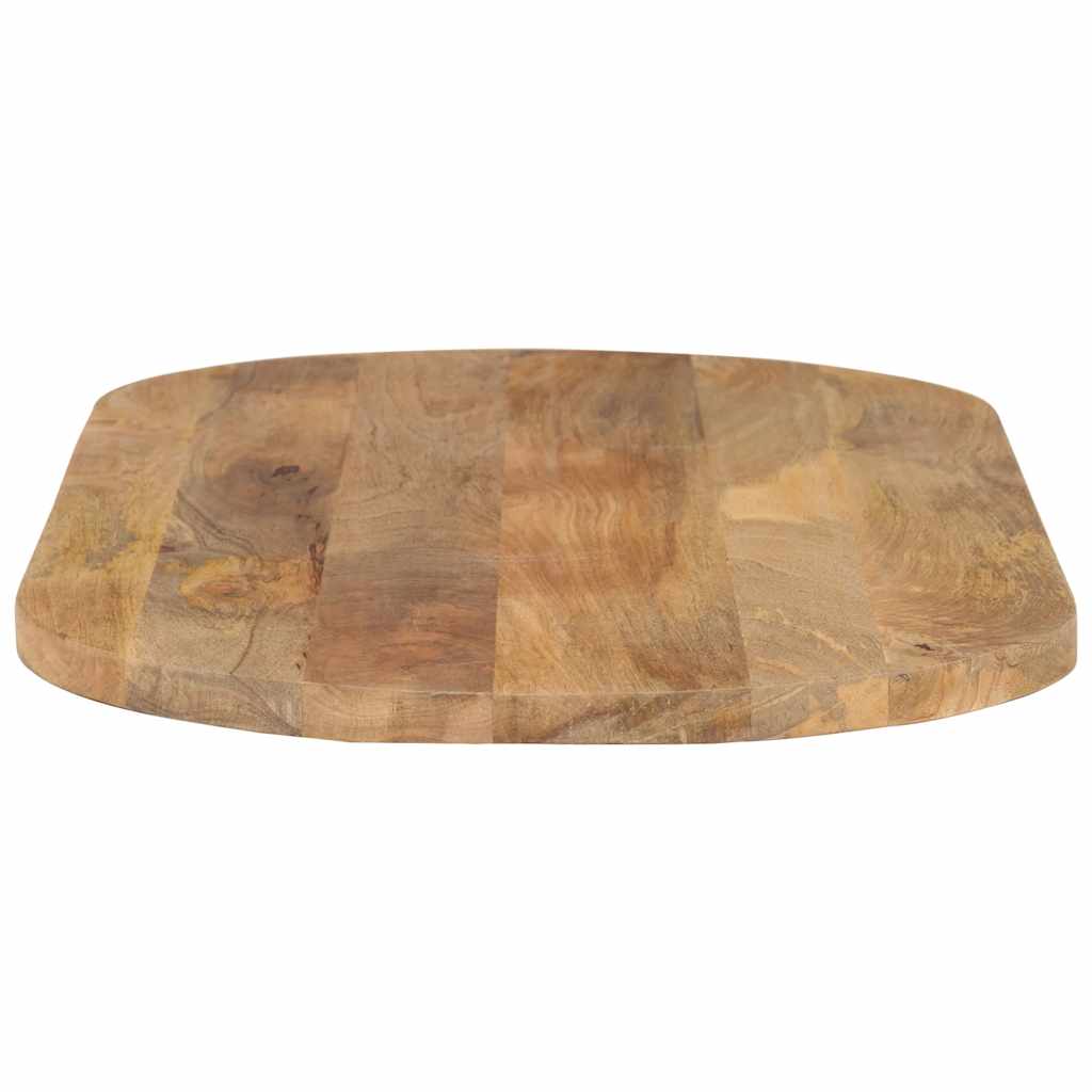 Table Top 100x50x3.8 cm Oval Solid Wood Mango