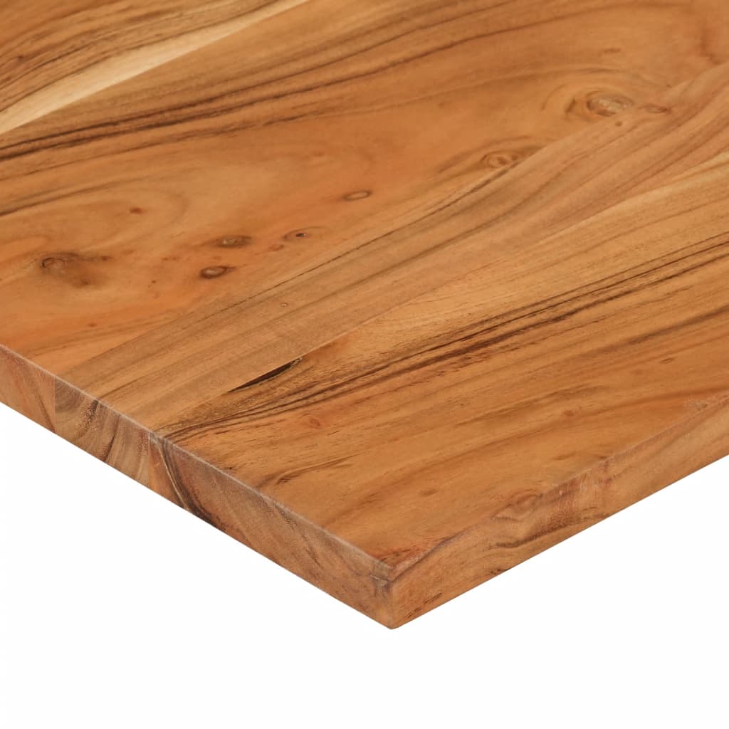 Desk Top 90x60x2.5 cm Rectangular Solid Wood Acacia