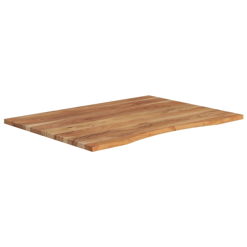 Desk Top 110x80x2.5 cm Rectangular Solid Wood Acacia