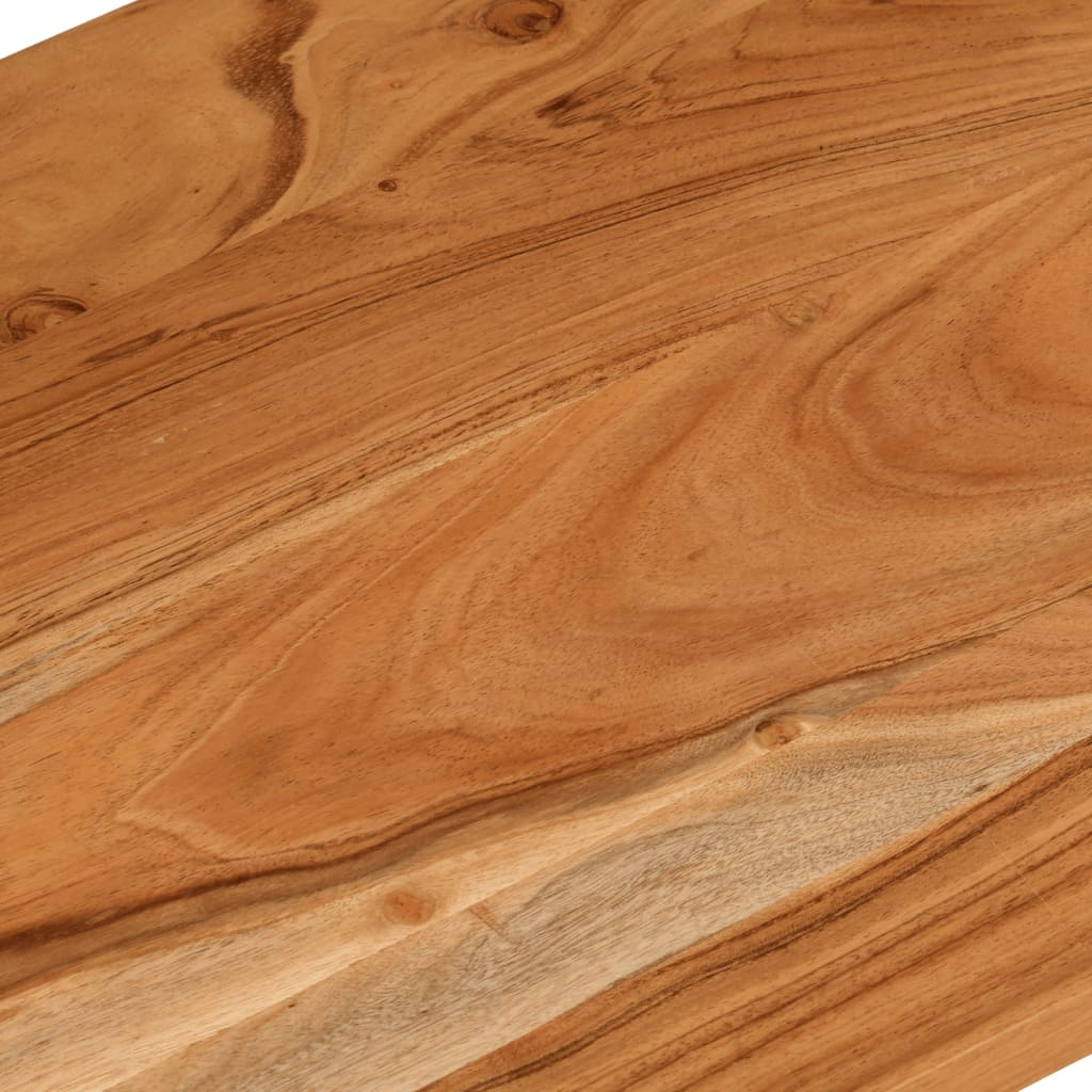 Desk Top 110x80x2.5 cm Rectangular Solid Wood Acacia
