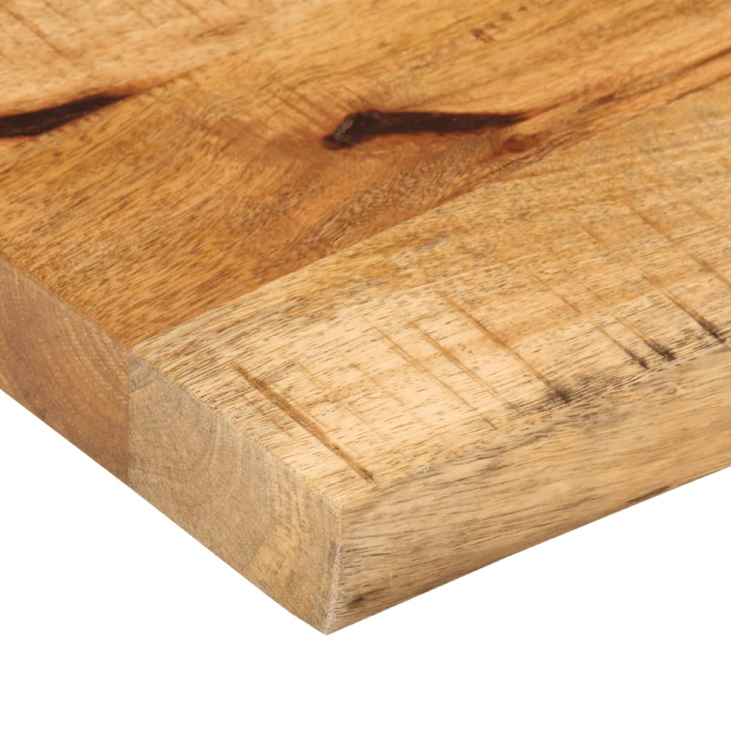Table Top 40x20x2.5 cm Live Edge Solid Wood Rough Mango