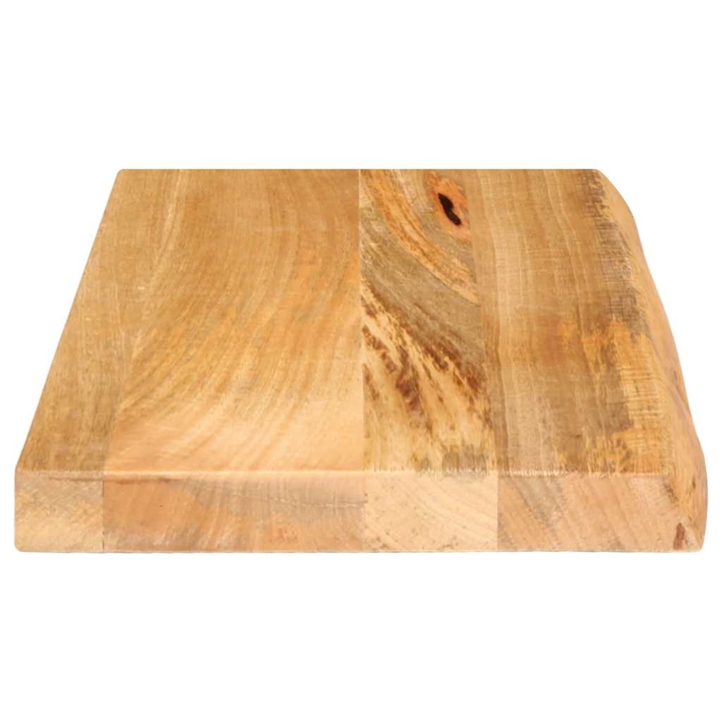 Table Top Live Edge 40x20x3.8 cm Solid Wood Mango