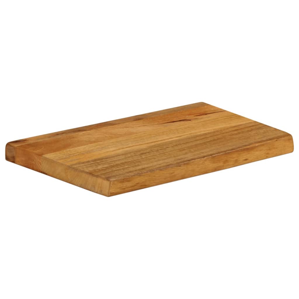 Table Top Live Edge 60x30x2.5 cm Solid Wood Mango