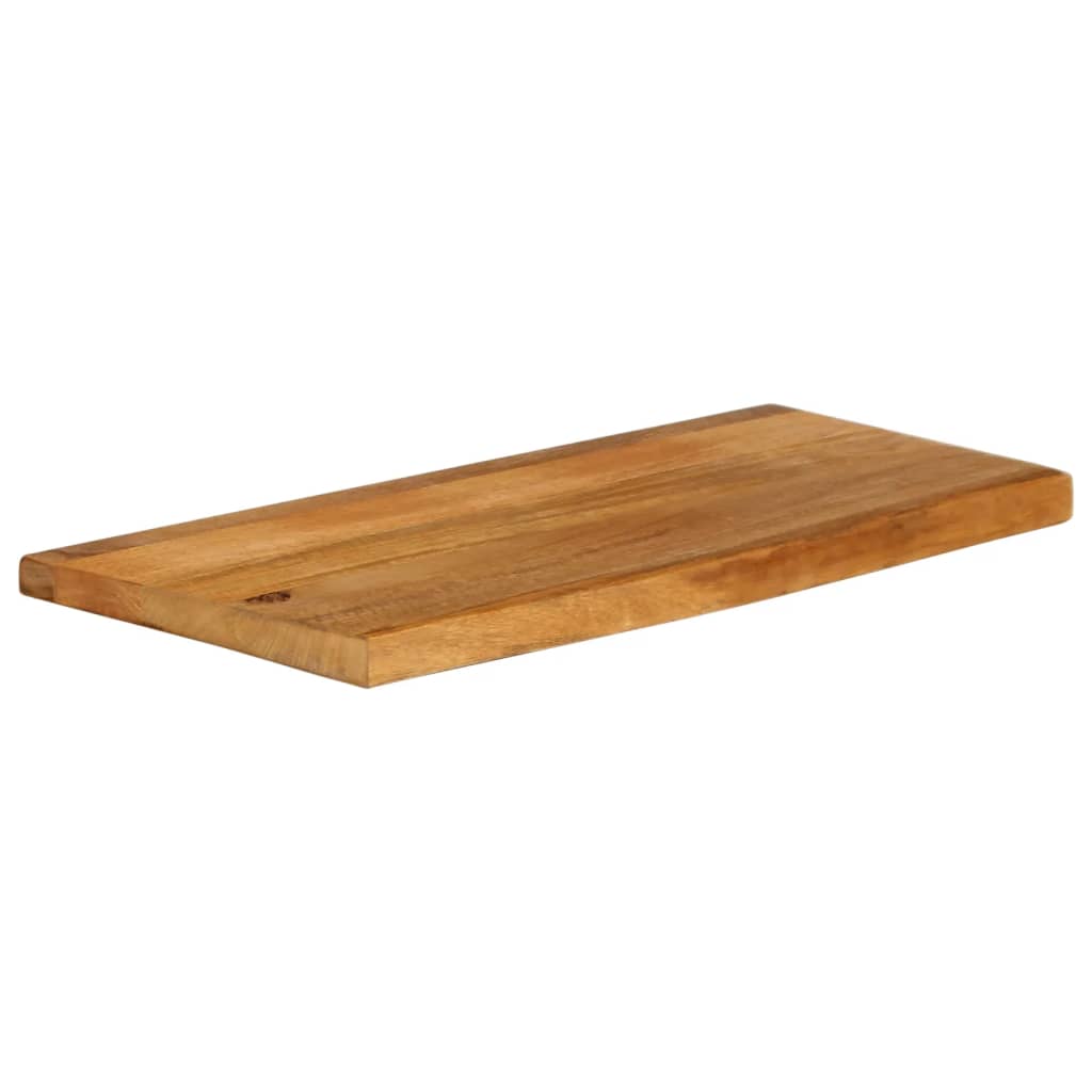 Table Top Live Edge 90x30x2.5 cm Solid Wood Mango