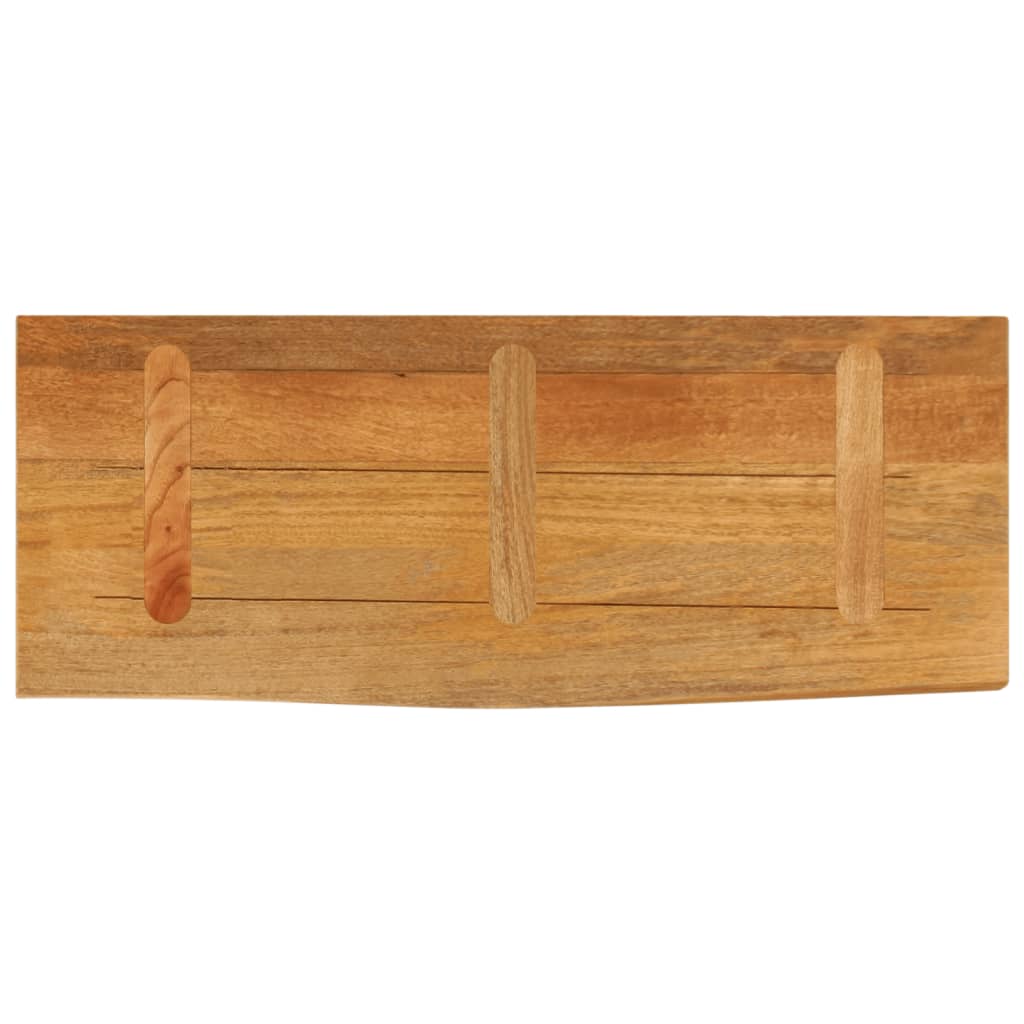 Table Top Live Edge 90x30x2.5 cm Solid Wood Mango