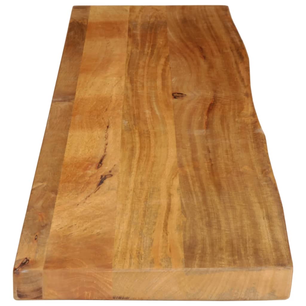 Table Top Live Edge 160x30x2.5 cm Solid Wood Mango
