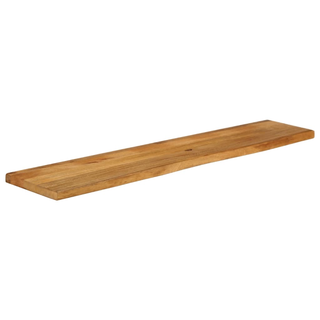 Table Top Live Edge 180x40x2.5 cm Solid Wood Mango