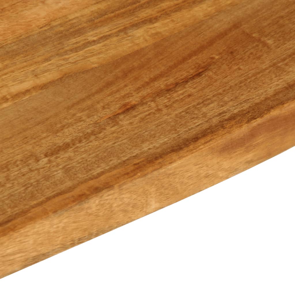 Table Top Live Edge 180x40x2.5 cm Solid Wood Mango