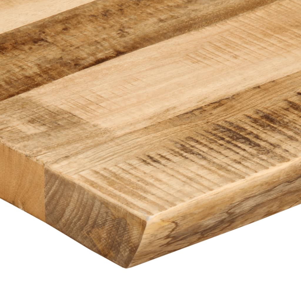 Table Top Live Edge 90x40x2.5 cm Solid Wood Rough Mango
