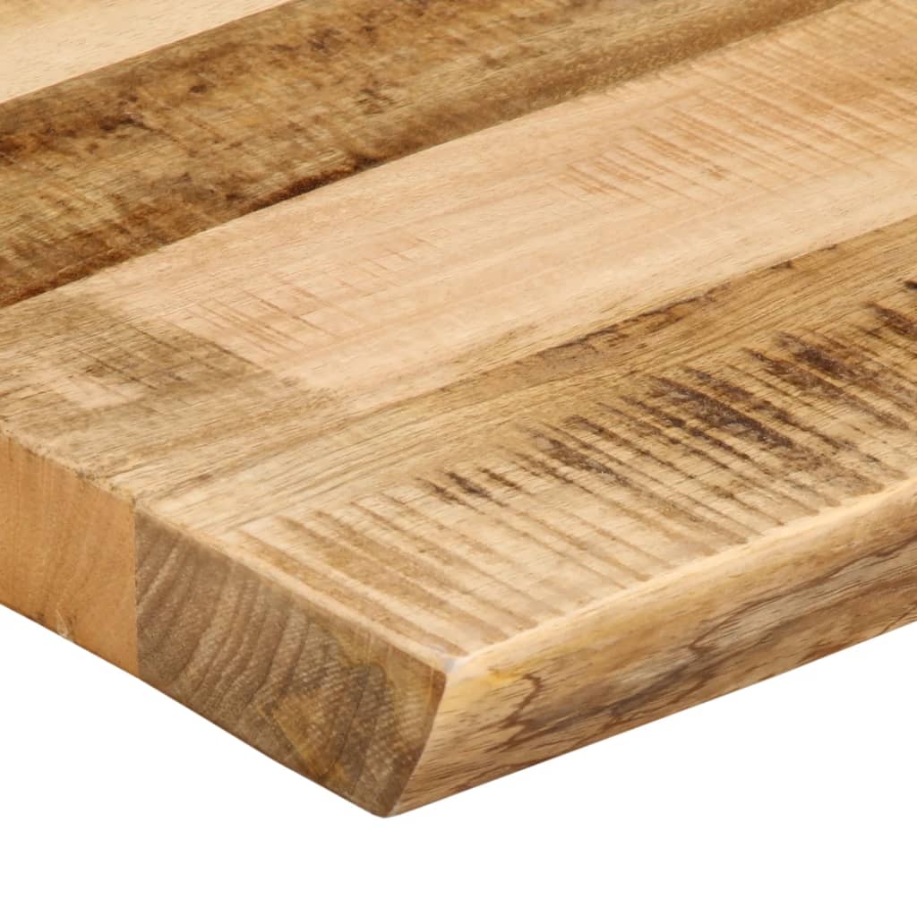 Table Top Live Edge 160x40x2.5 cm Solid Wood Rough Mango
