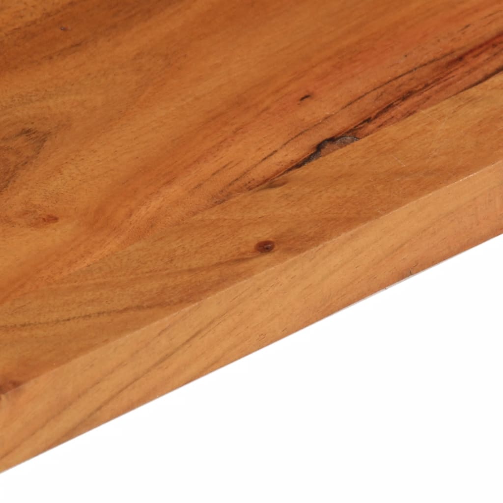 Table Top 120x60x2.5 cm Rectangular Solid Wood Acacia