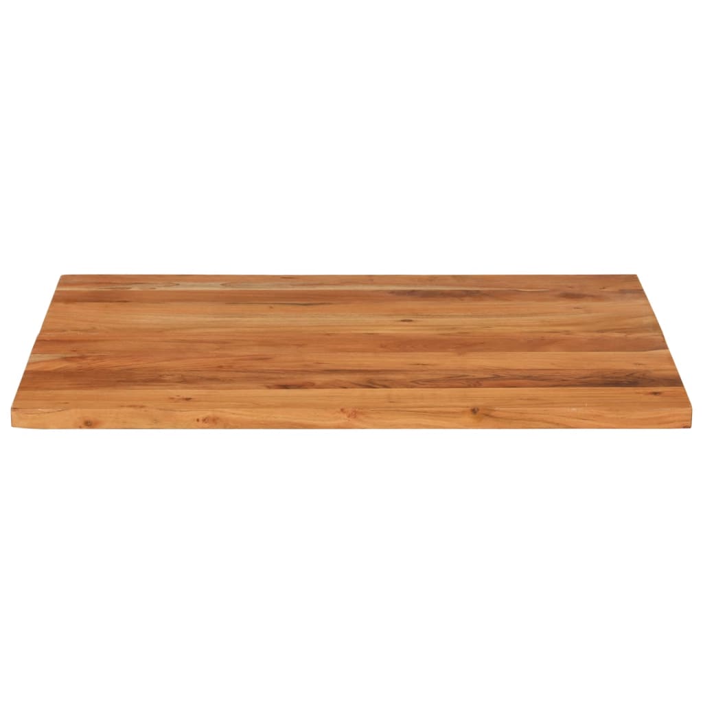Table Top 80x80x2.5 cm Square Solid Wood Acacia