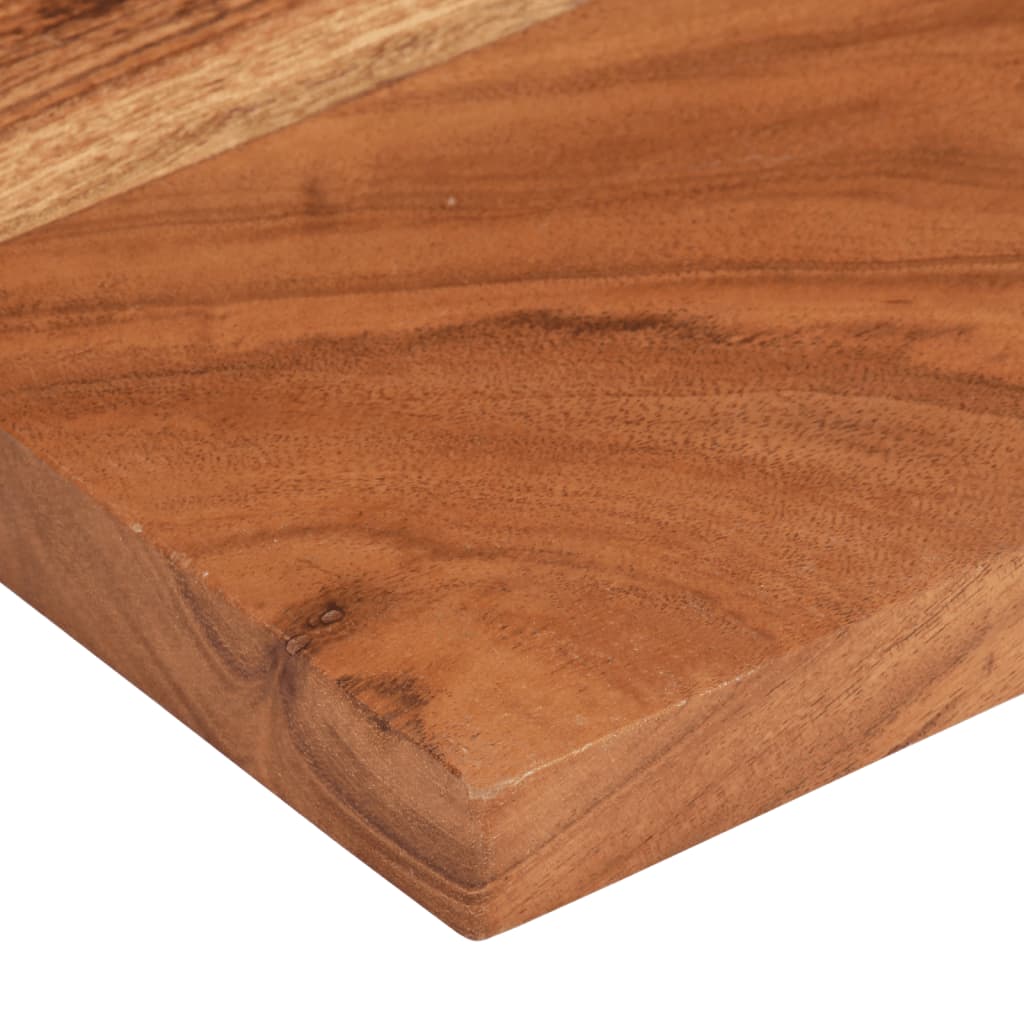 Table Top 60x20x3.8 cm Rectangular Solid Wood Acacia