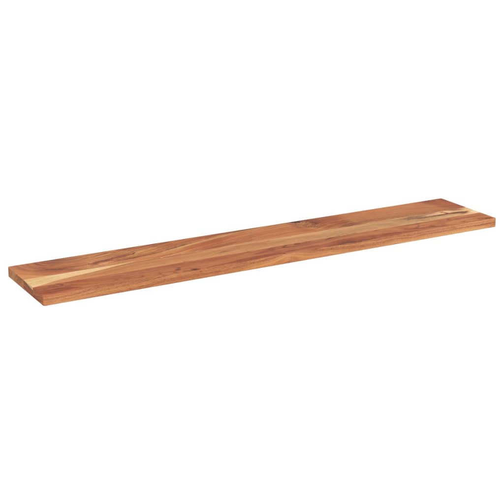 Table Top 140x20x3.8 cm Rectangular Solid Wood Acacia