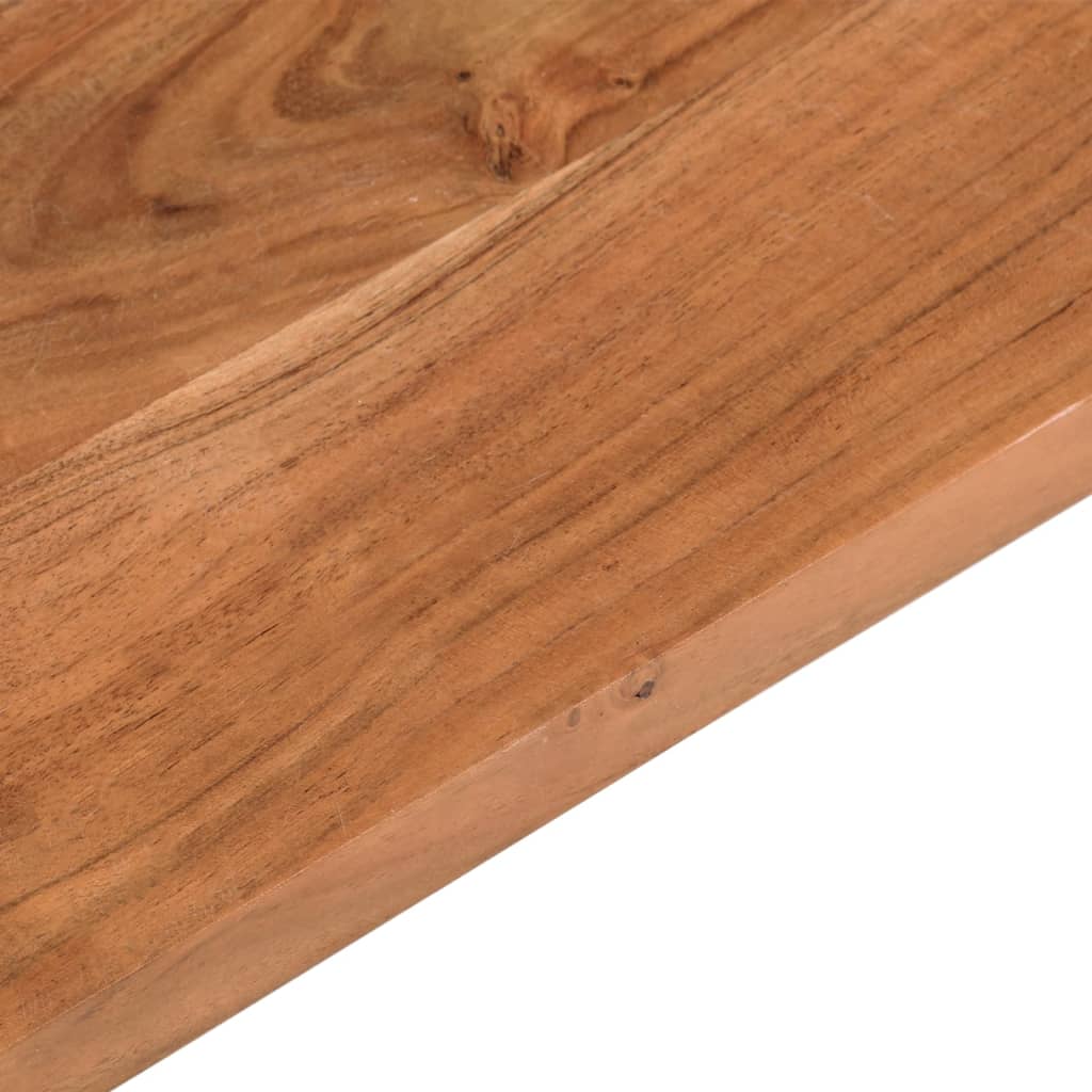 Table Top 140x20x3.8 cm Rectangular Solid Wood Acacia