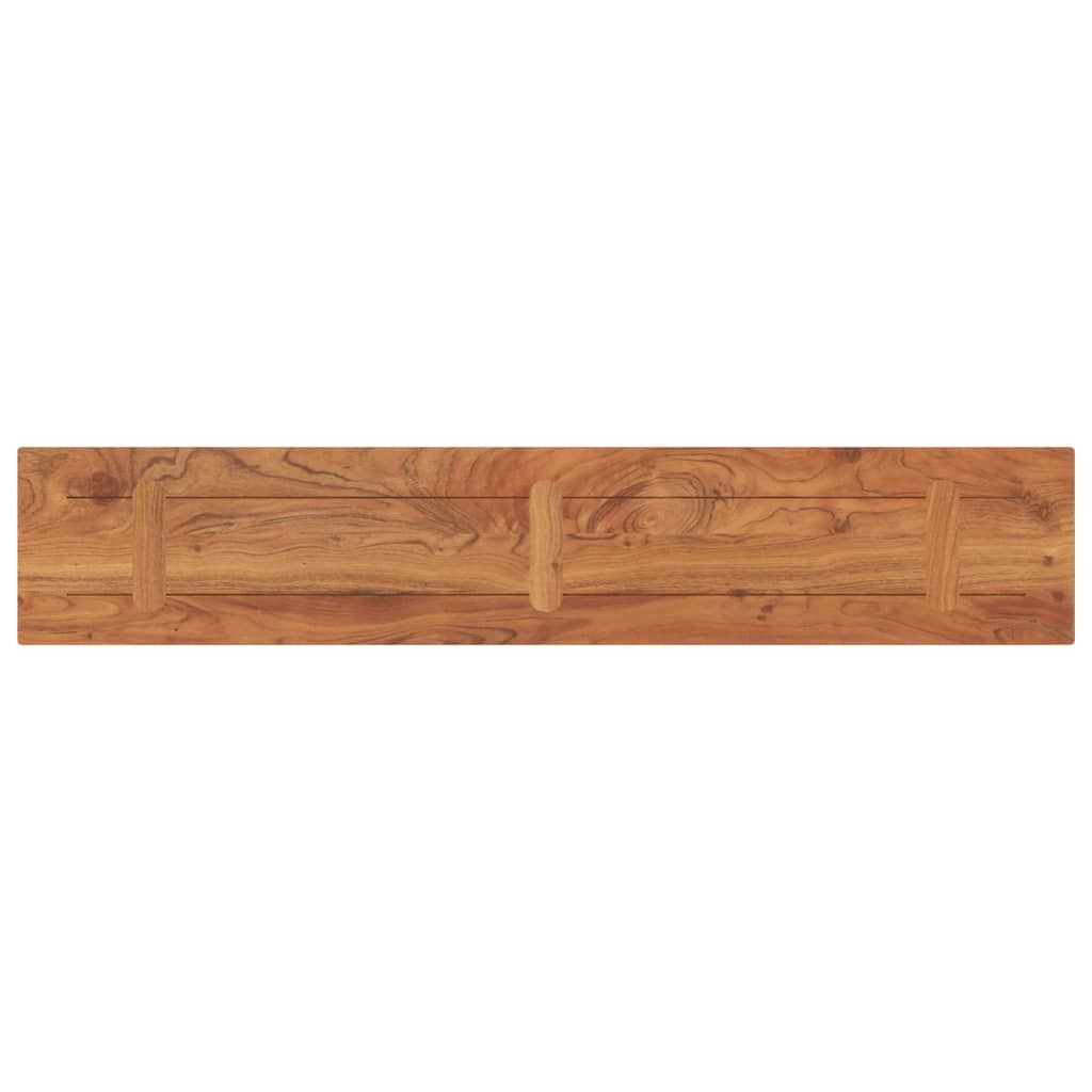 Table Top 160x20x3.8 cm Rectangular Solid Wood Acacia