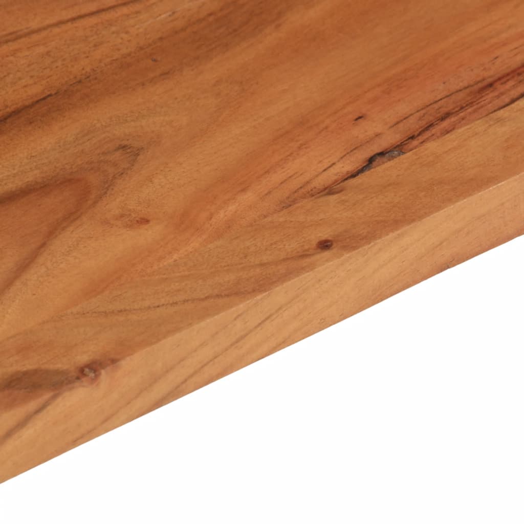 Table Top 70x40x3.8 cm Rectangular Solid Wood Acacia