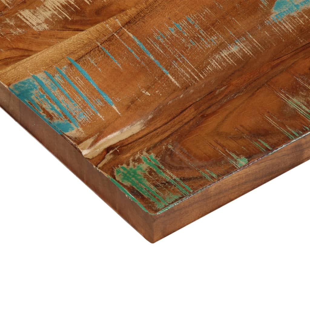Table Top 40x20x2.5 cm Rectangular Solid Wood Reclaimed