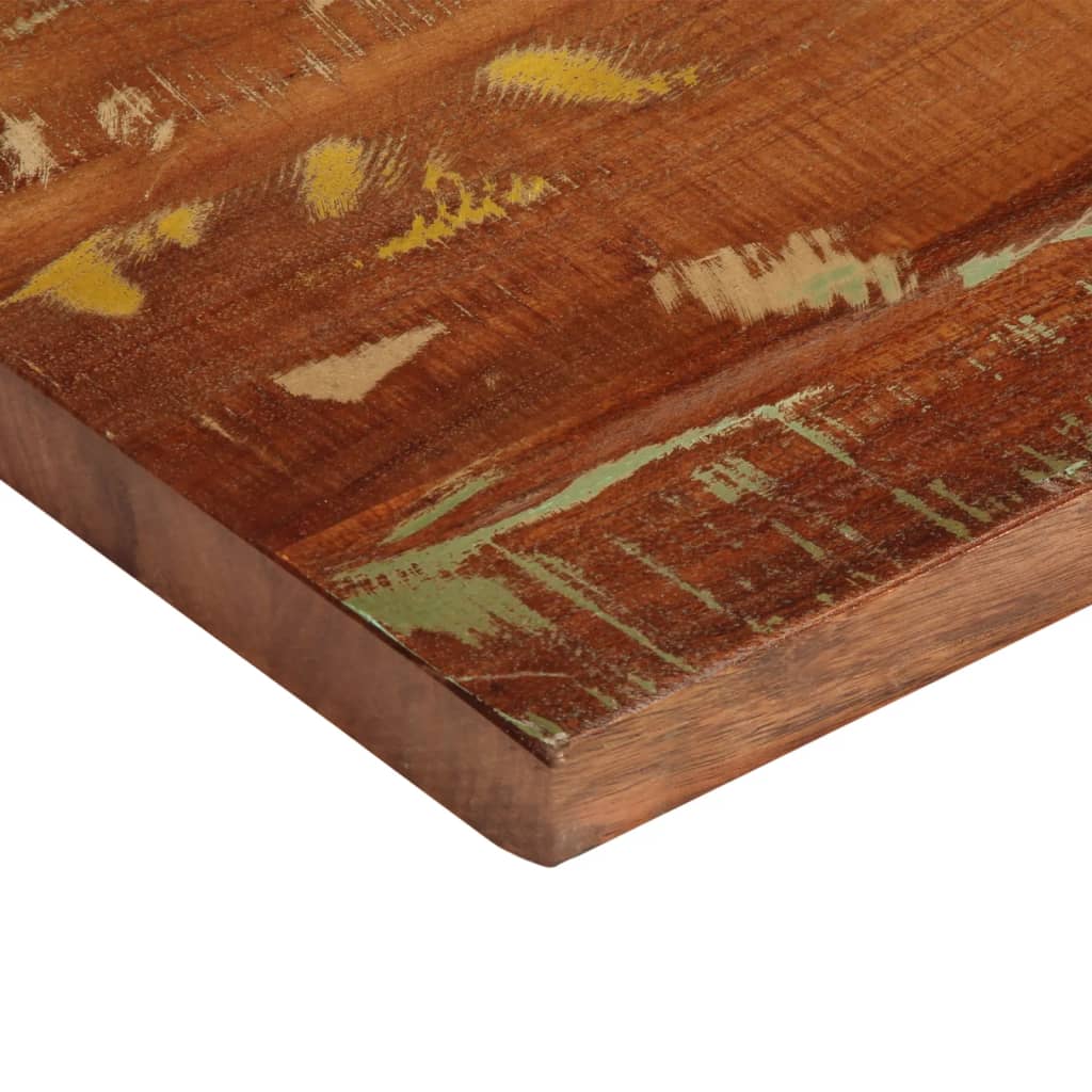 Table Top 180x40x2.5 cm Rectangular Solid Wood Reclaimed