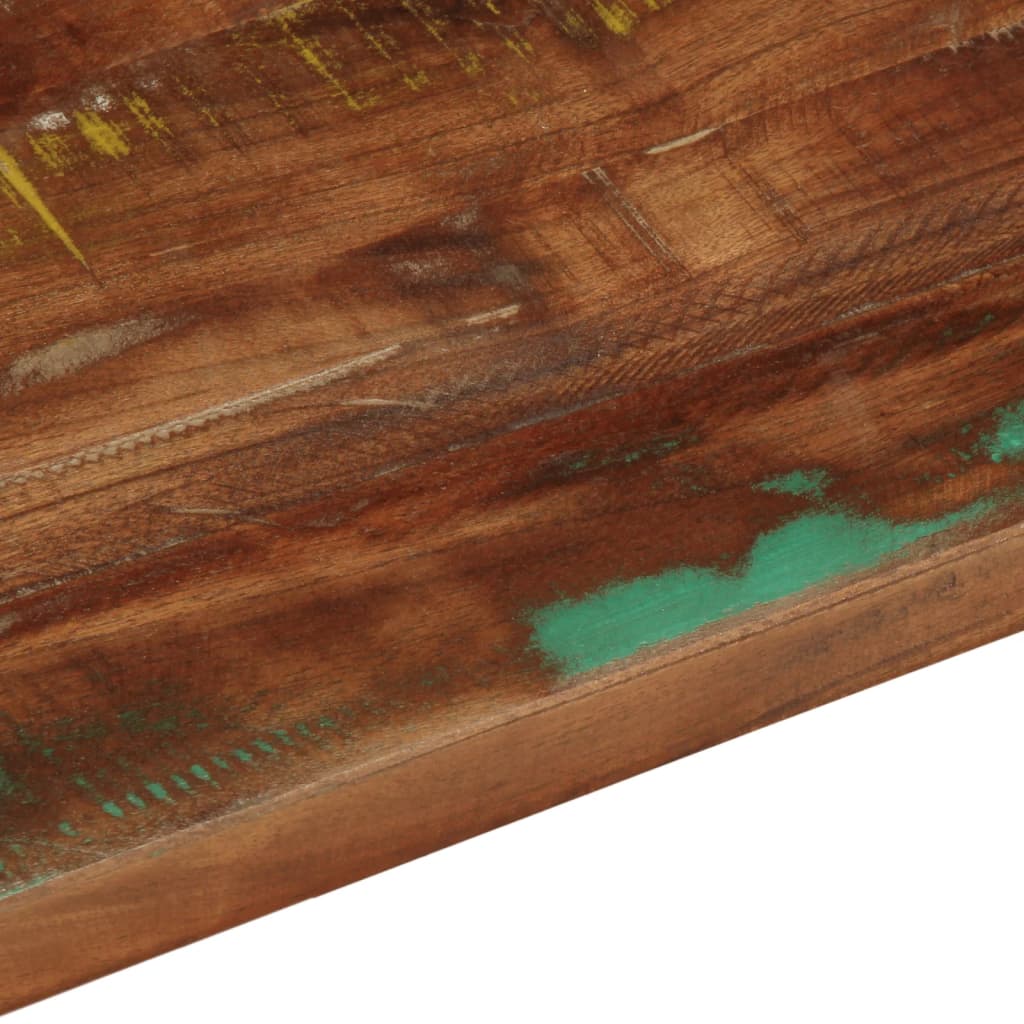 Table Top 80x70x1.5 cm Rectangular Solid Wood Reclaimed