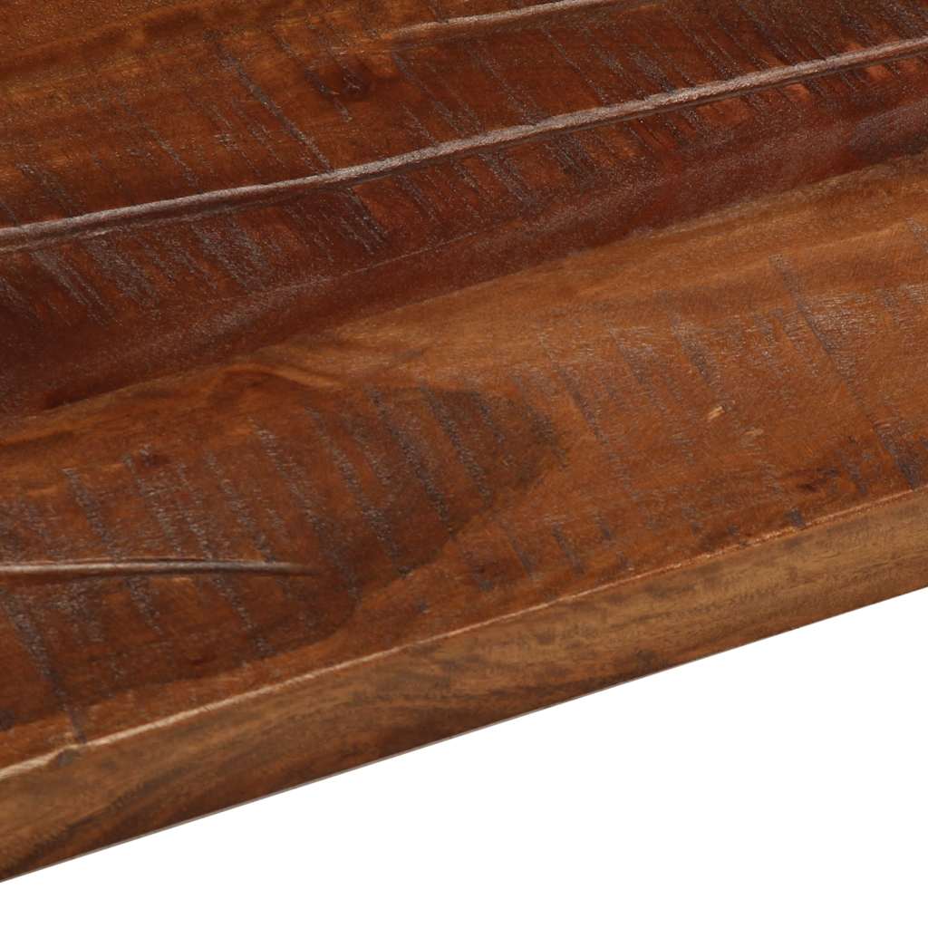 Table Top 60x60x2.5 cm Square Solid Wood Reclaimed