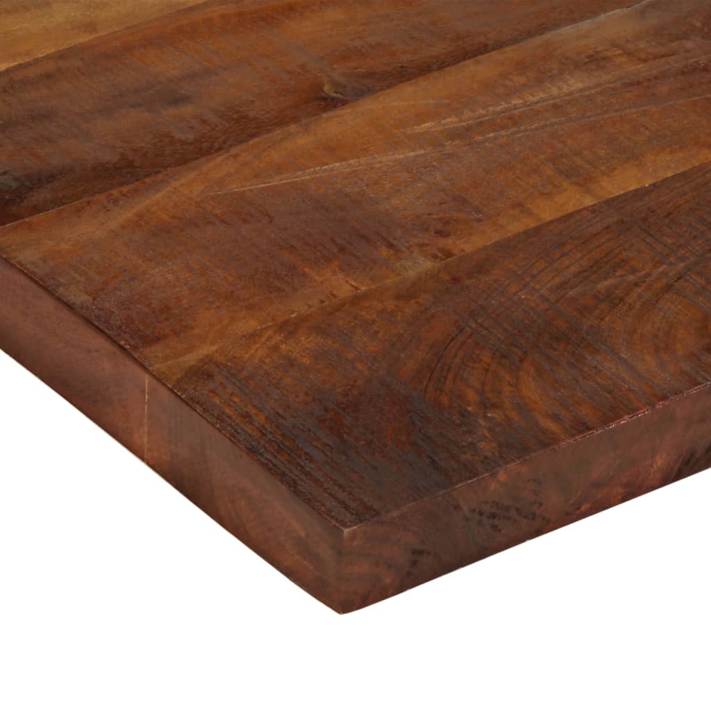 Table Top 90x70x2.5 cm Rectangular Solid Wood Reclaimed