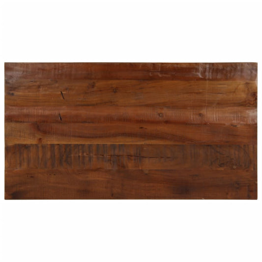 Table Top 120x70x2,5 cm Rectangular Solid Wood Reclaimed