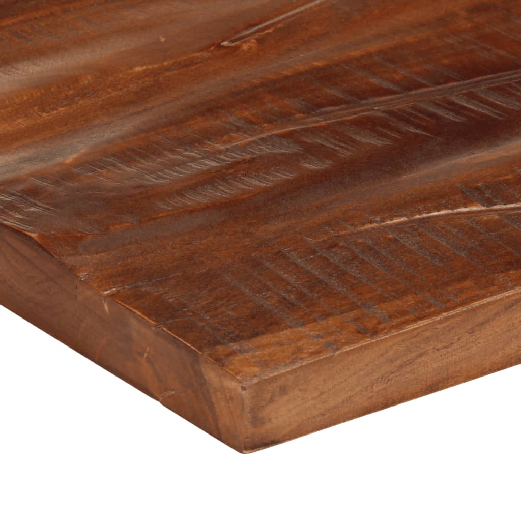 Table Top 90x80x2.5 cm Rectangular Solid Wood Reclaimed