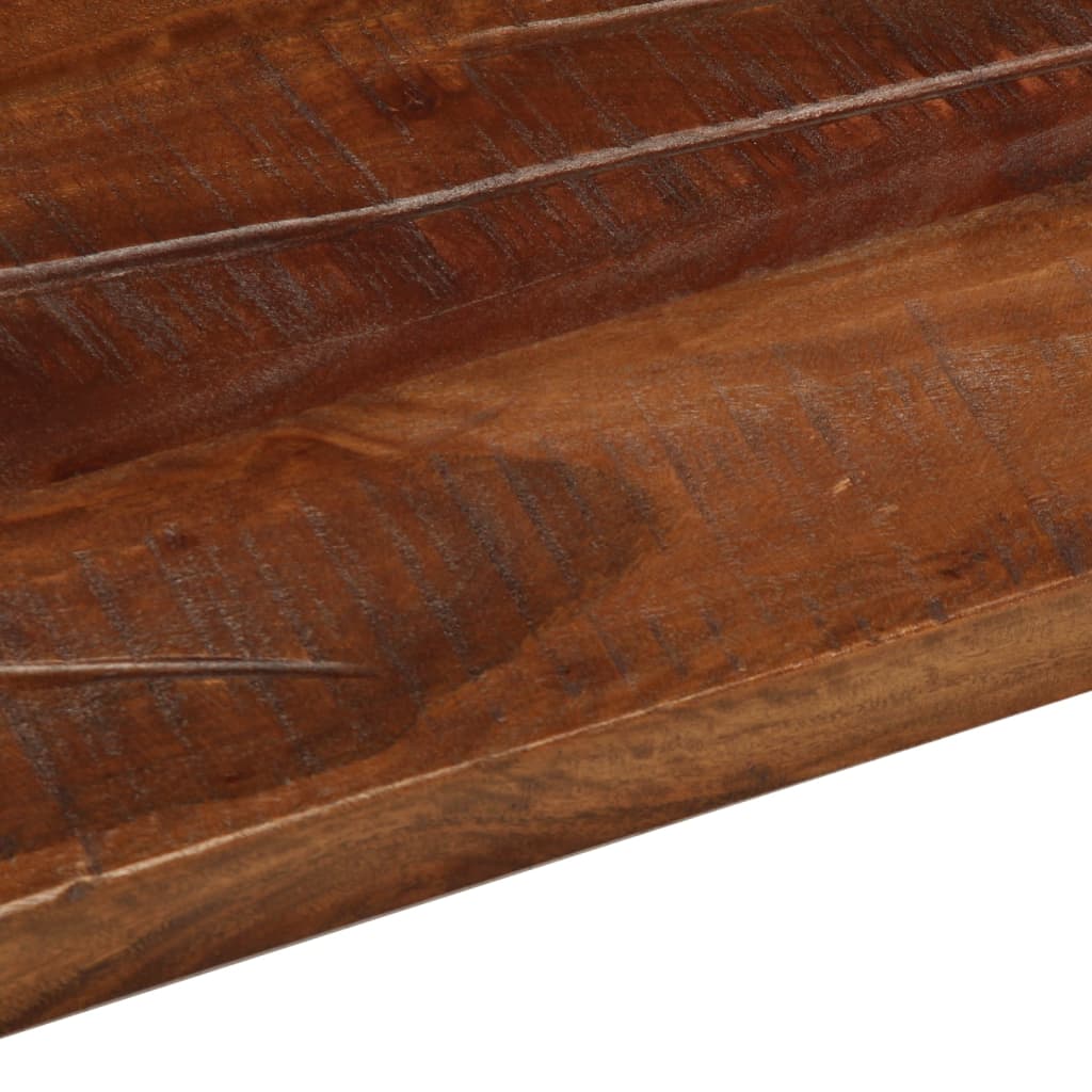 Table Top 90x80x2.5 cm Rectangular Solid Wood Reclaimed