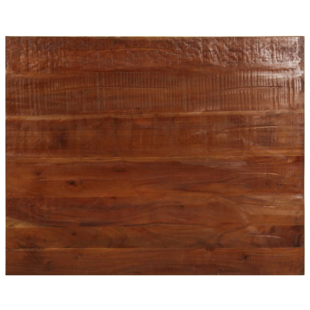 Table Top 110x80x2.5 cm Rectangular Solid Wood Reclaimed