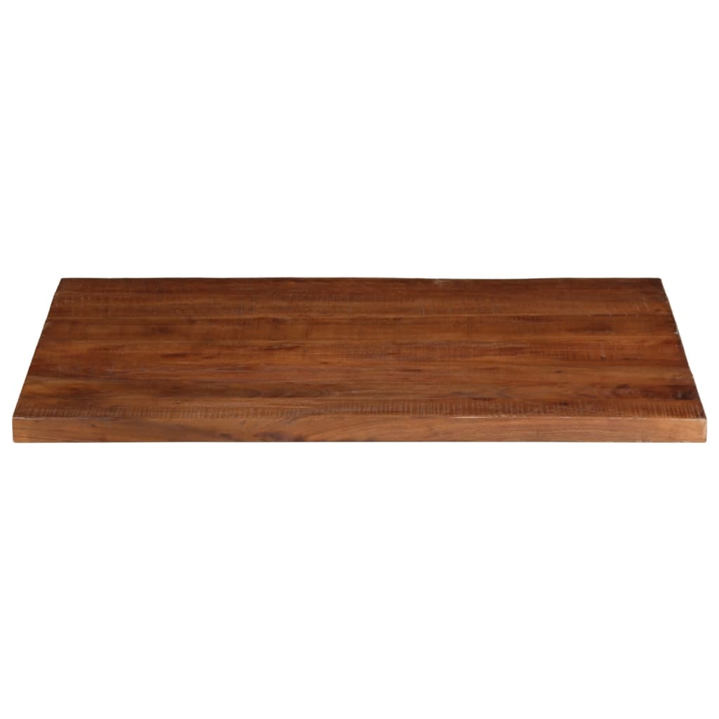 Table Top 110x80x2.5 cm Rectangular Solid Wood Reclaimed