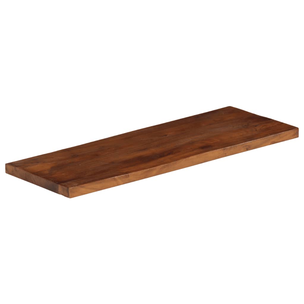 Table Top 90x20x3.8 cm Rectangular Solid Wood Reclaimed