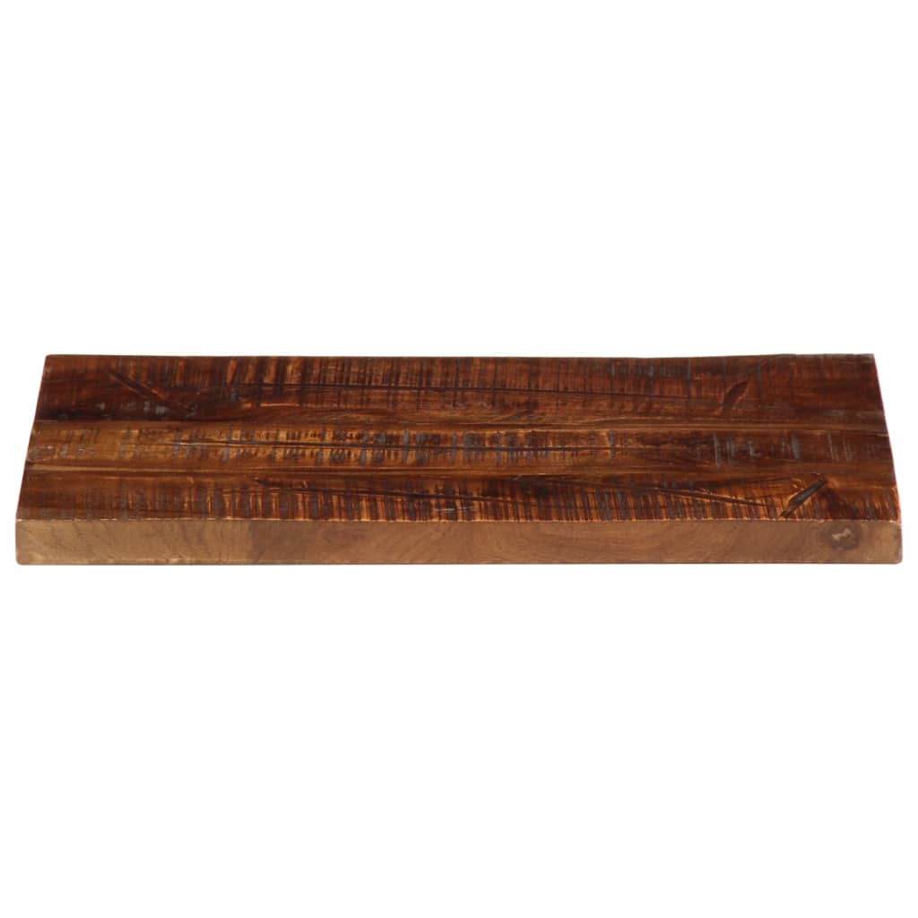 Table Top 60x30x3.8 cm Rectangular Solid Wood Reclaimed
