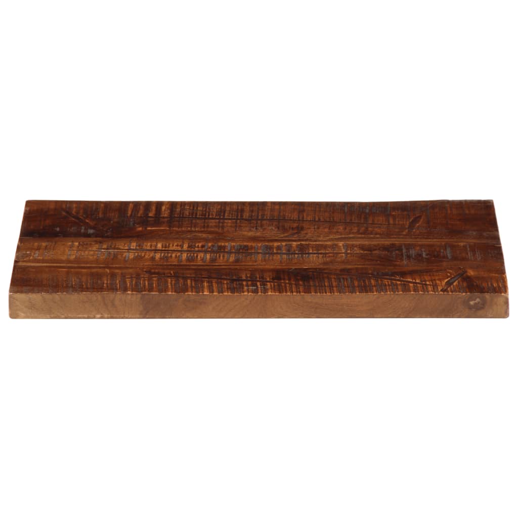 Table Top 50x40x3.8 cm Rectangular Solid Wood Reclaimed