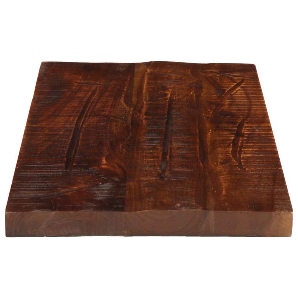 Table Top 50x40x3.8 cm Rectangular Solid Wood Reclaimed