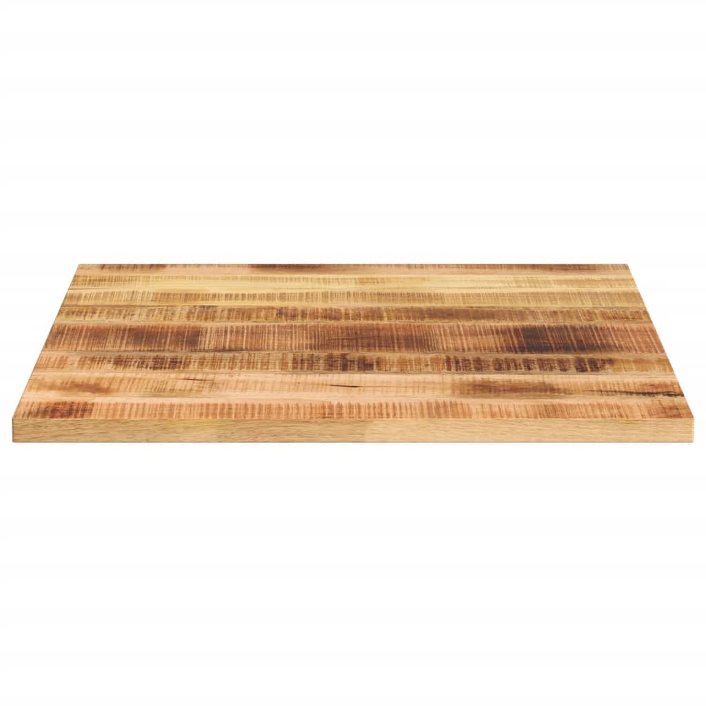 Table Top 90x90x2.5 cm Square Solid Wood Rough Mango