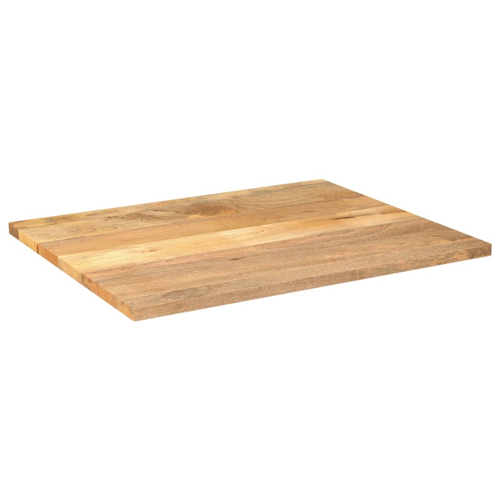 Table Top 90x80x2.5 cm Rectangular Solid Wood Mango
