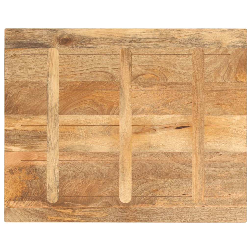 Table Top 90x80x2.5 cm Rectangular Solid Wood Mango
