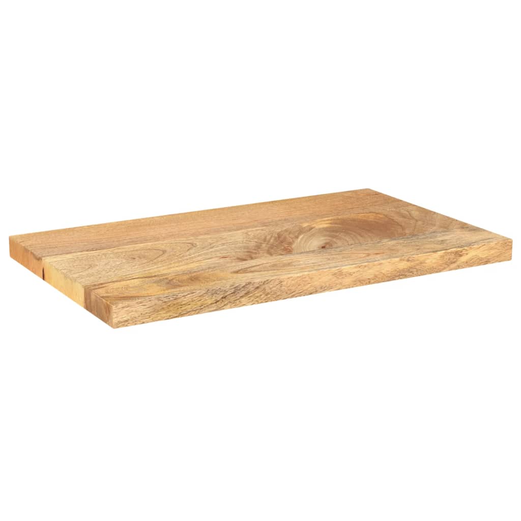 Table Top 60x20x3.8 cm Rectangular Solid Wood Mango
