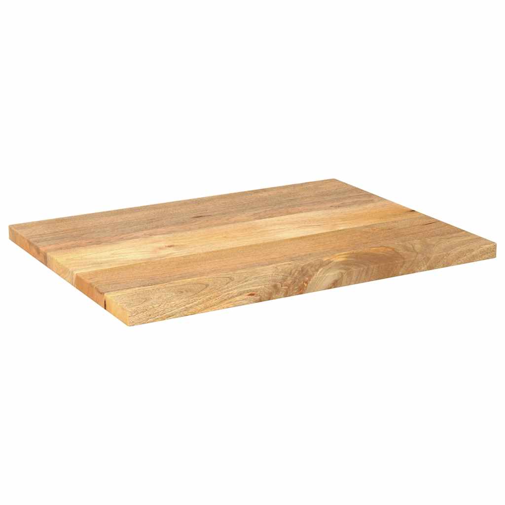 Table Top 90x60x3.8 cm Rectangular Solid Wood Mango