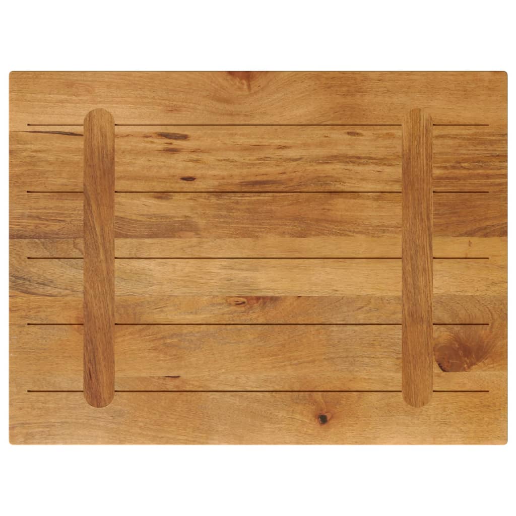 Table Top 90x70x2.5 cm Rectangular Solid Wood Mango