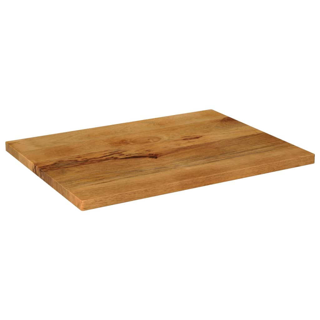 Table Top 90x70x3.8 cm Rectangular Solid Wood Mango