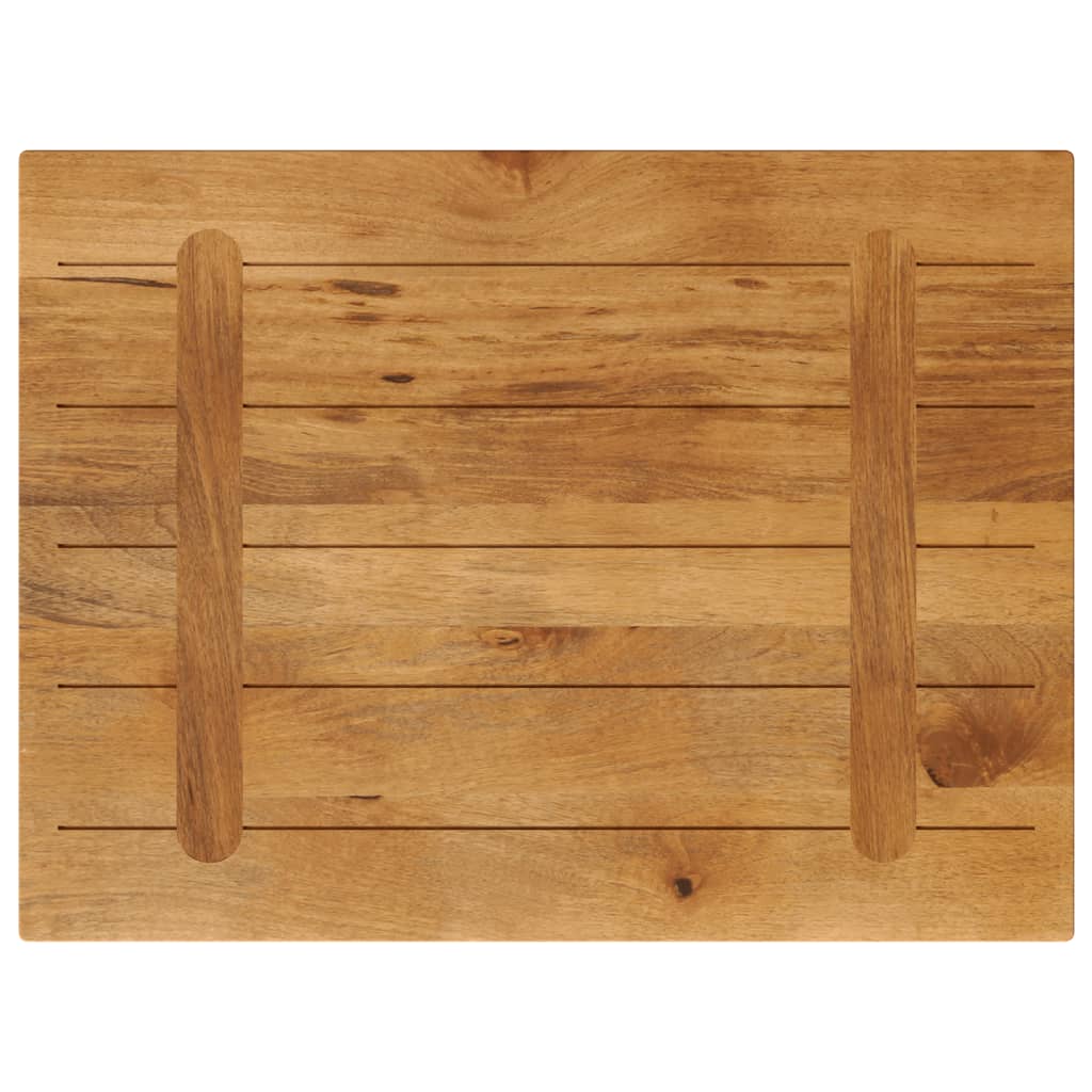 Table Top 90x70x3.8 cm Rectangular Solid Wood Mango