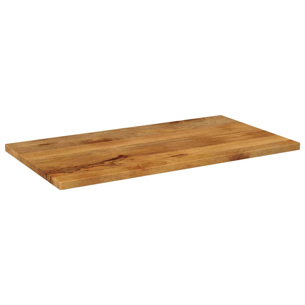 Table Top 100x70x3.8 cm Rectangular Solid Wood Mango