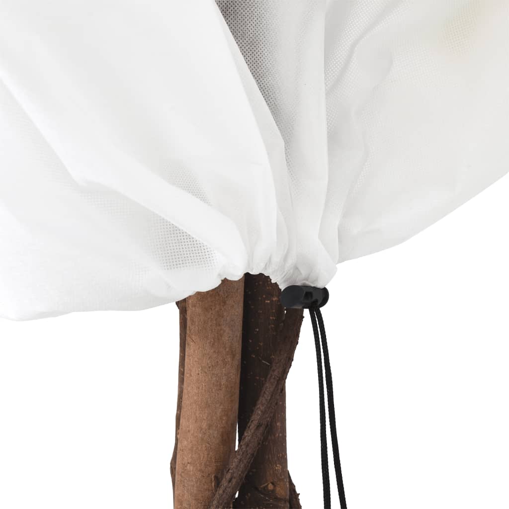 Plant Fleece Covers with Drawstring 8 pcs 70 g/m² 0,8x1 m