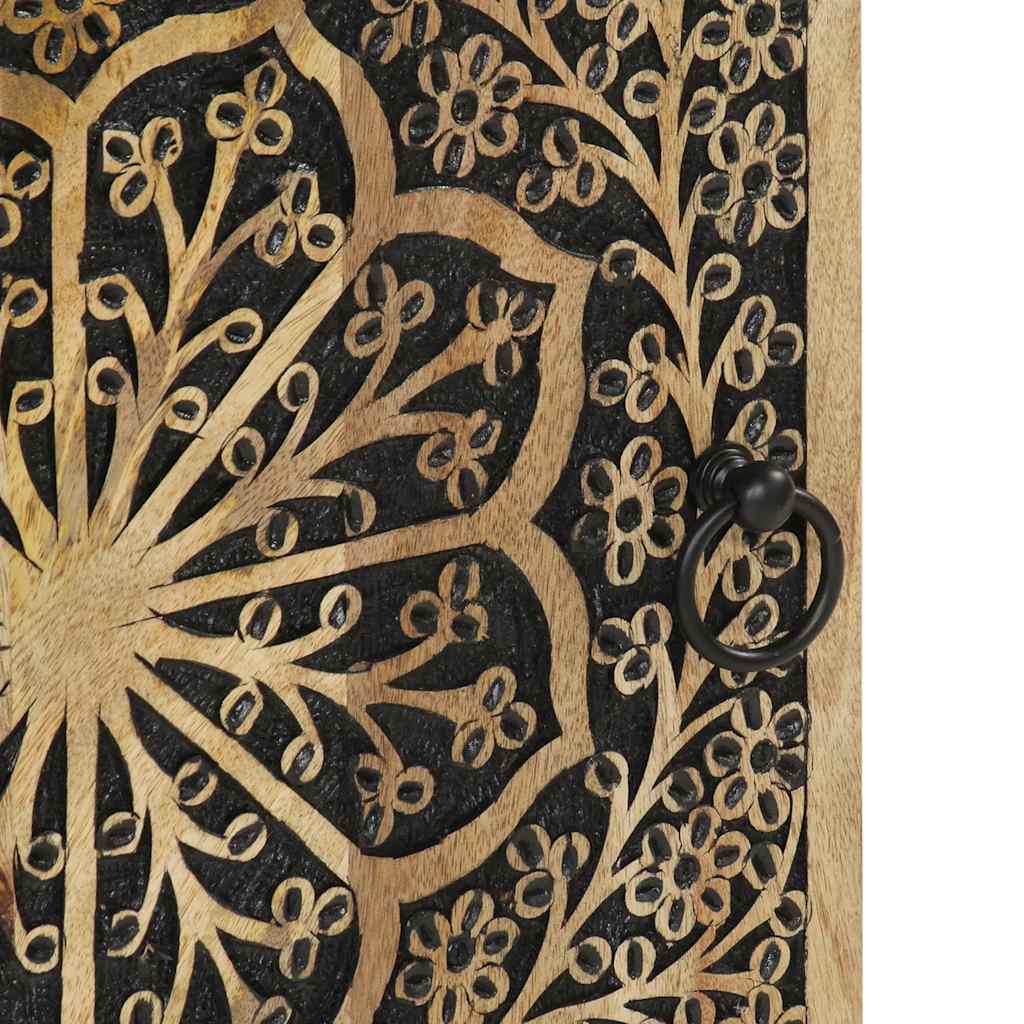 Side Cabinet 40x33x110 cm Solid Wood Mango