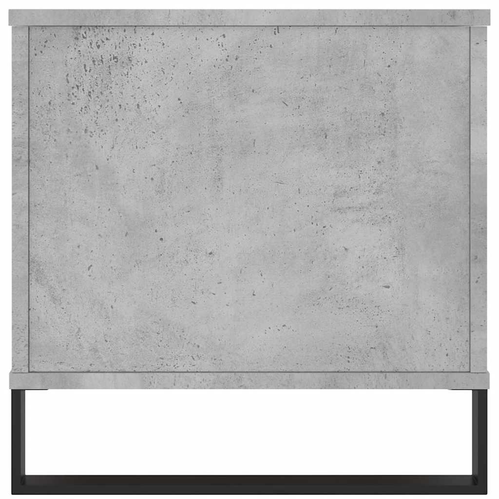 Coffee Table | Concrete Grey | Engineered Wood, Metal | 90x45x44.5 cm