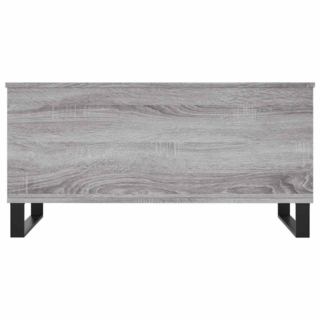 Coffee Table | Grey Sonoma | Engineered wood, Metal | Medium