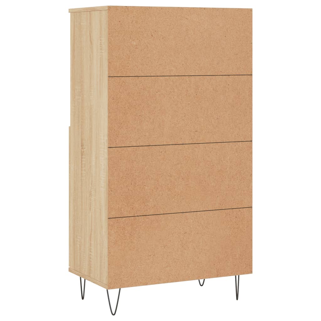 Highboard Sonoma Oak 60x36x110 cm Engineered Wood