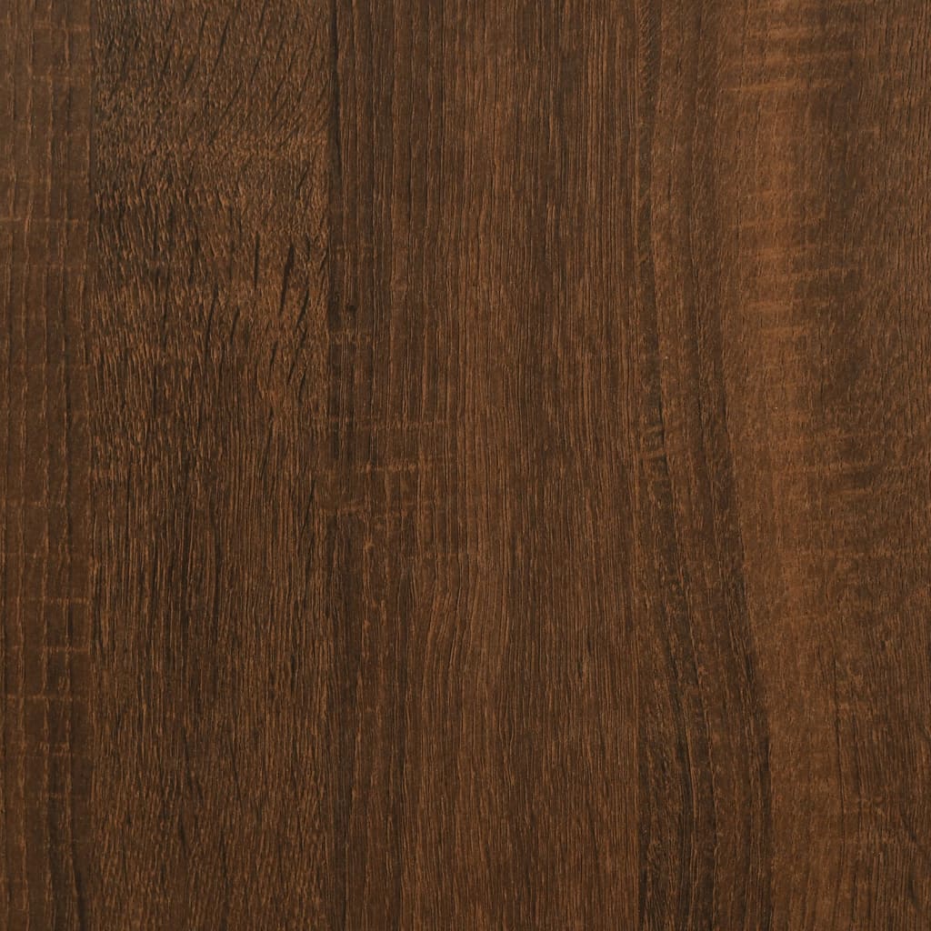 Shoe Rack Brown Oak 60x30x45 cm Engineered Wood